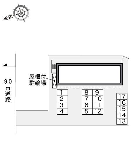 赤間宮前(30479)の駐車配置図