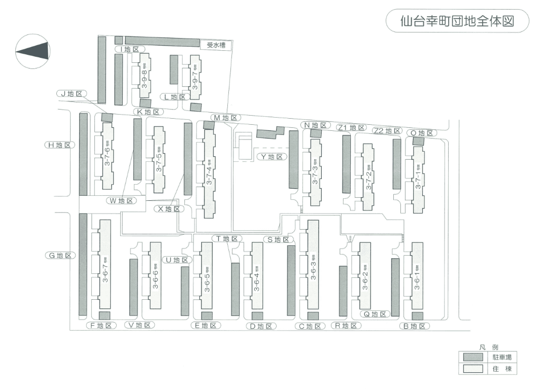 幸町_T地区の外観・駐車場イメージ1枚目