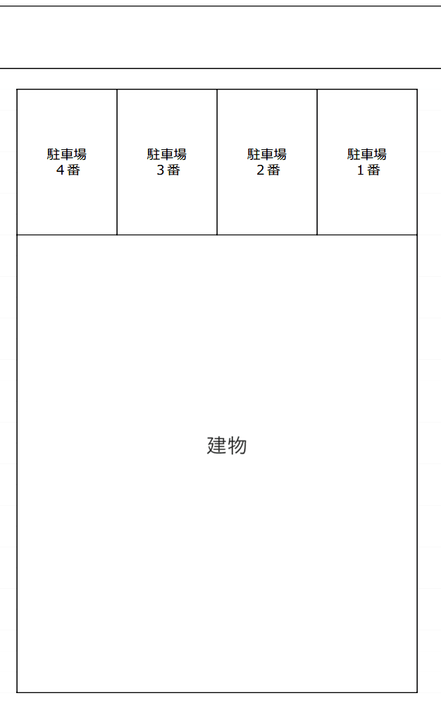 さいたま市浦和区岸町5丁目駐車場(ヴィラコースト)の駐車配置図