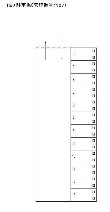 J-127の駐車配置図
