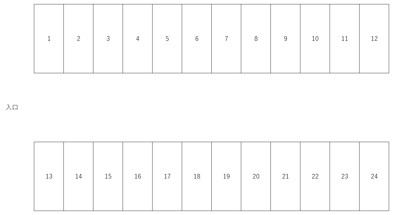 s-44の駐車配置図