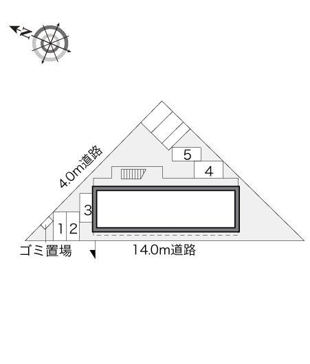 FUJI(17499)の駐車配置図