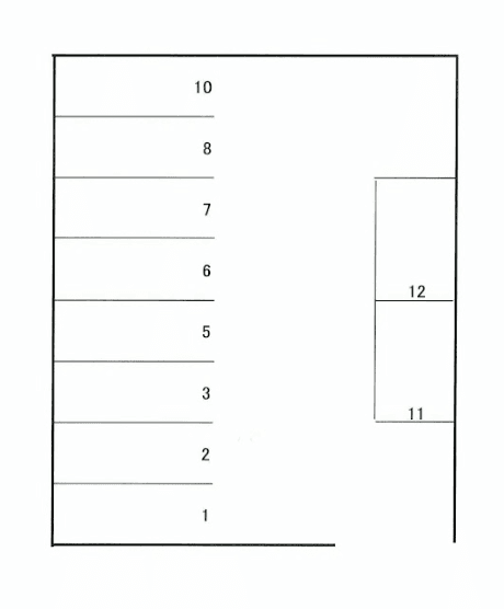 フレンドリーパーキングの駐車配置図
