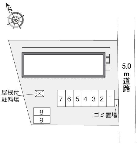セレンテープ(32770)の駐車配置図