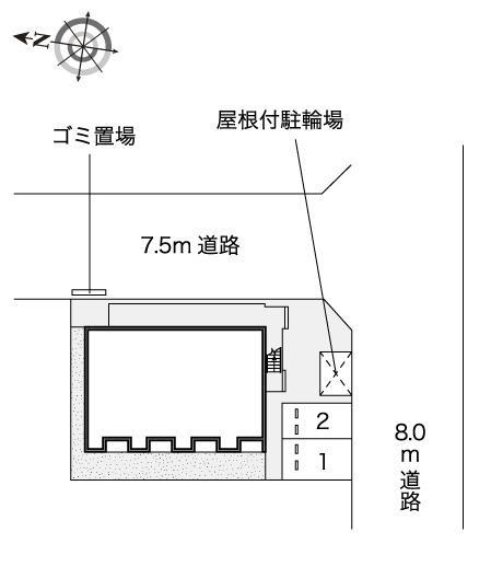 レクエルドKY(52740)の駐車配置図