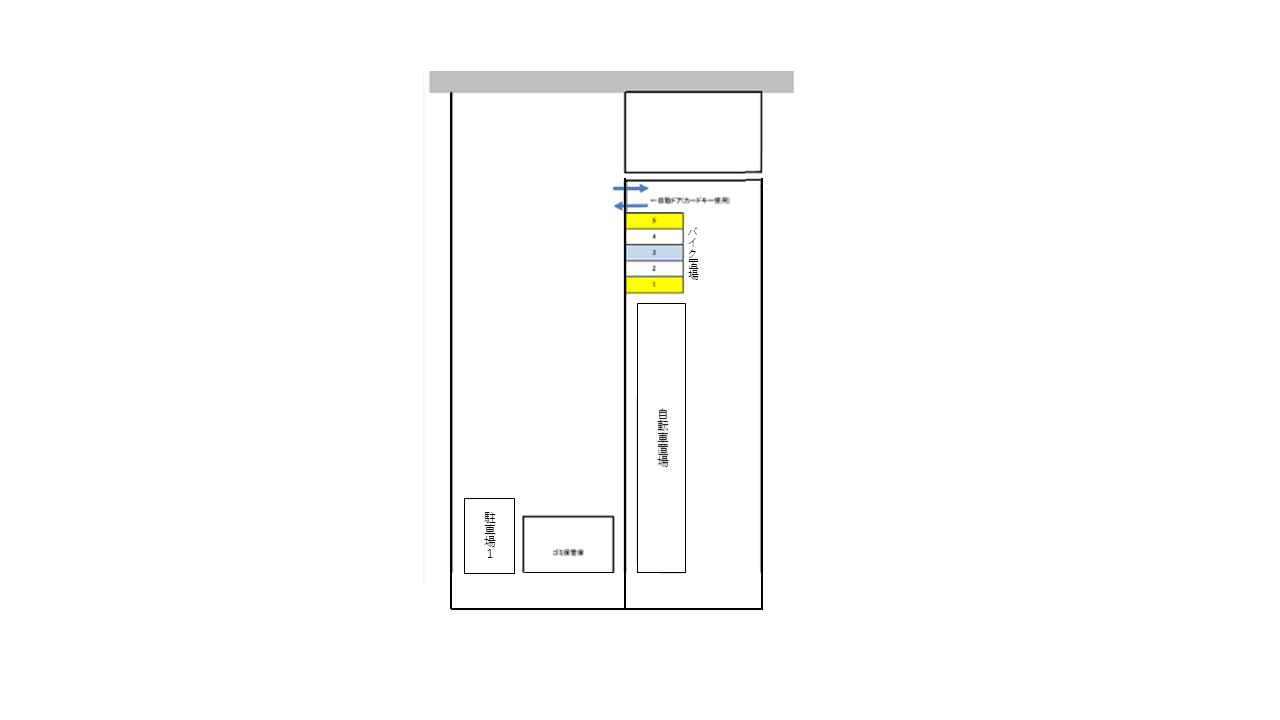 リヴシティ成増ミュジオの駐車配置図