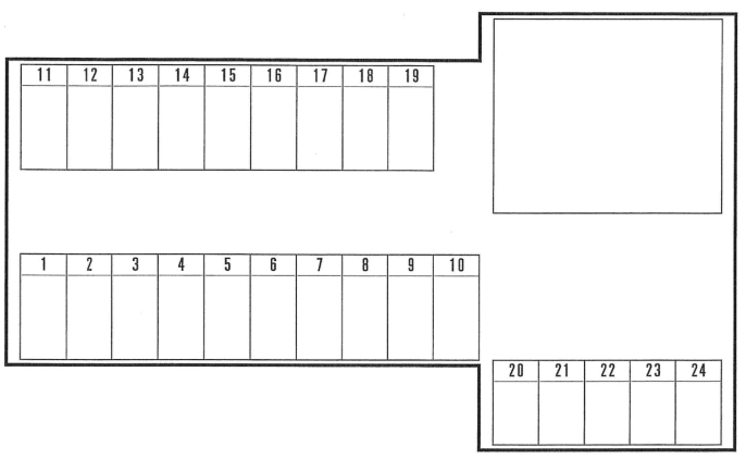 近見3丁目吉田駐車場の駐車配置図