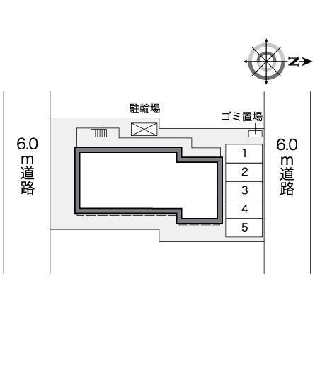 アビテⅡ(26447)の駐車配置図