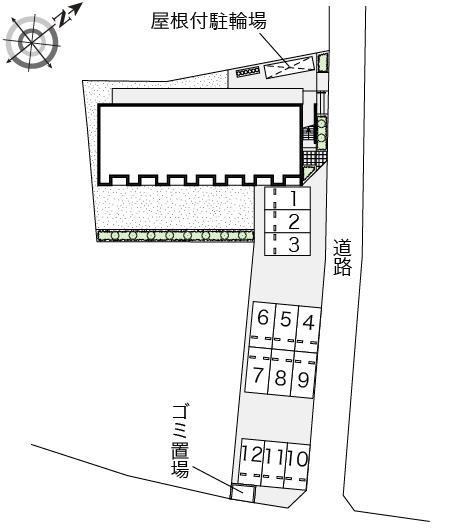 きずな(53256)の駐車配置図