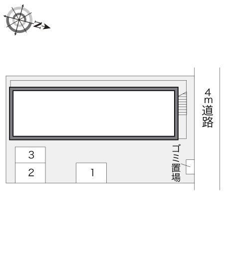 エスポワール(13113)の駐車配置図