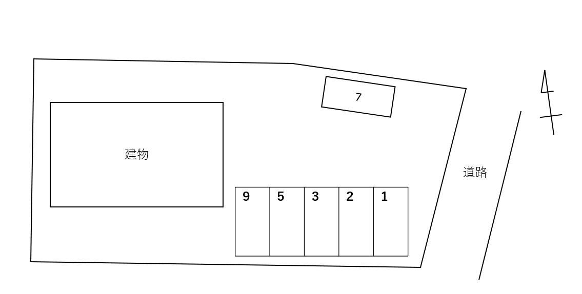 L&E グラシアスの駐車配置図