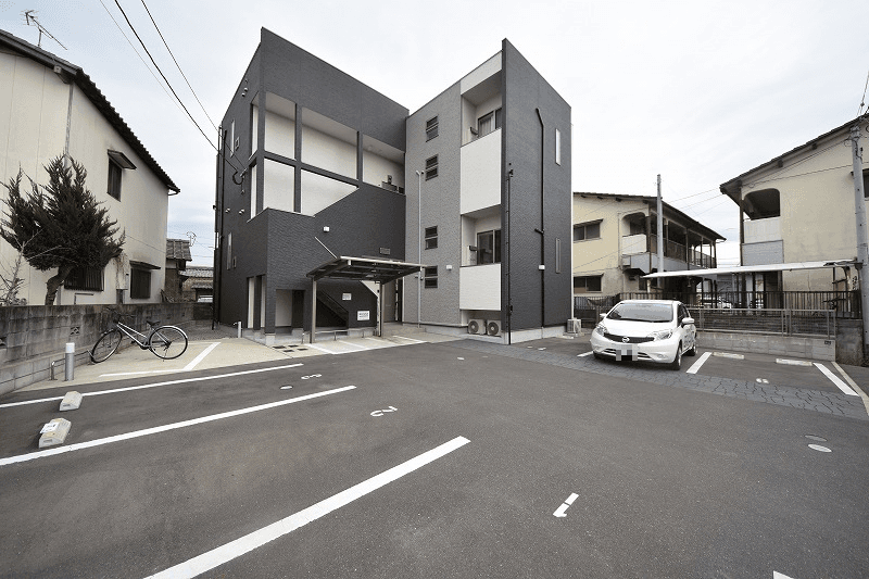 CB博多南カレントの外観・駐車場イメージ1枚目