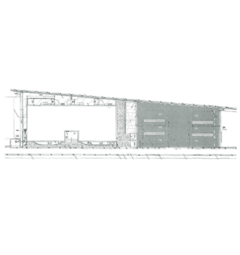 OAKTY COURTの駐車配置図