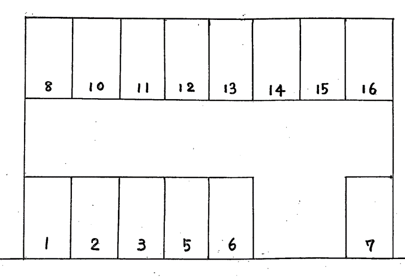 000042の駐車配置図