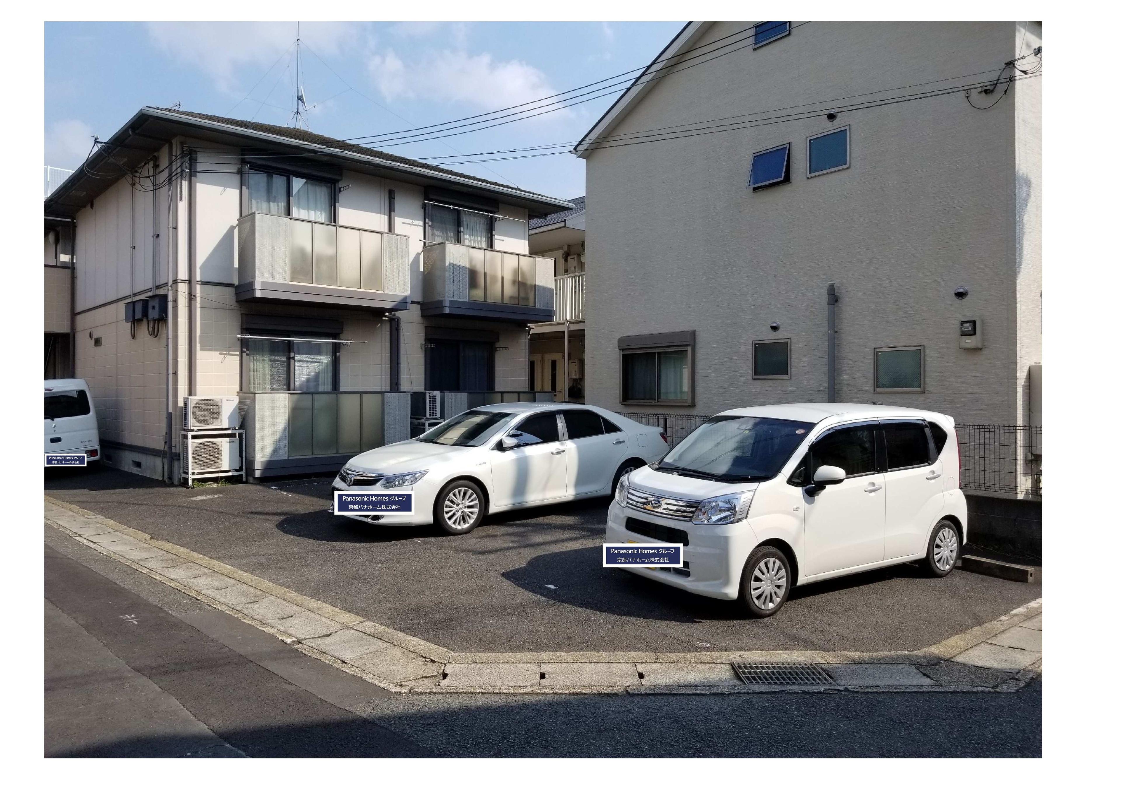 ブランシェ御陵の外観・駐車場イメージ1枚目