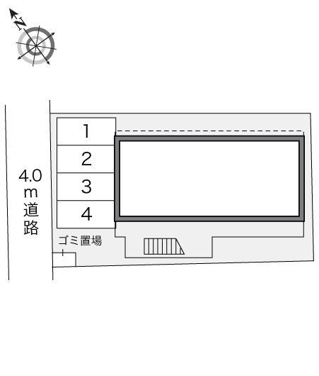 湘南(19256)の駐車配置図