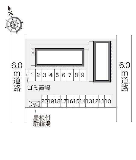 アメニティ(27962)の駐車配置図