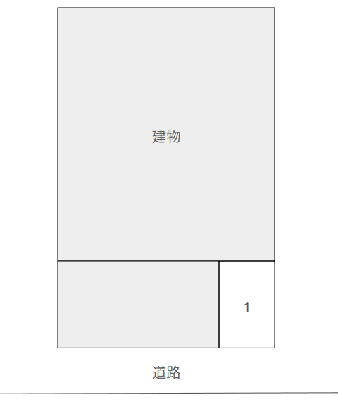 由福ハウス下坂部の駐車配置図