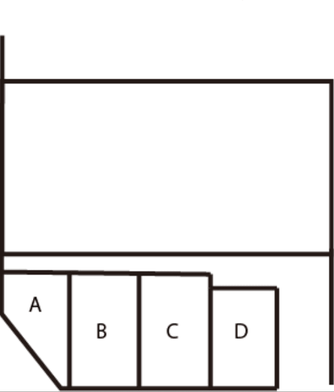 パークサイドパーキングの駐車配置図