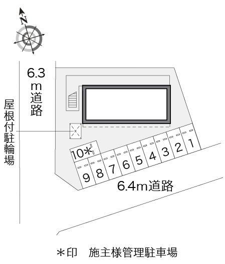 GENBA(14184)の駐車配置図
