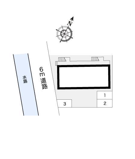 ボヌール(7521)の駐車配置図