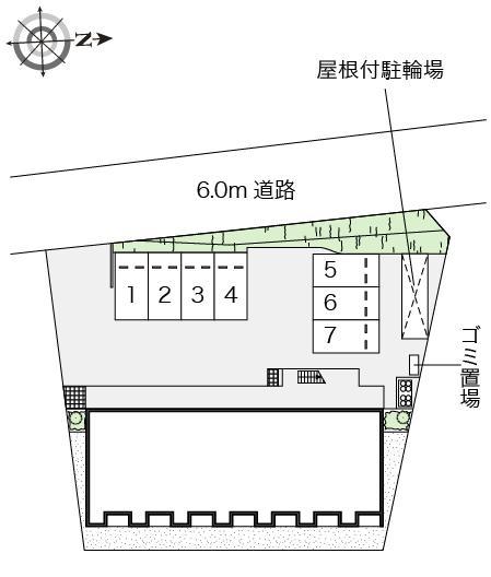 翔(52640)の駐車配置図