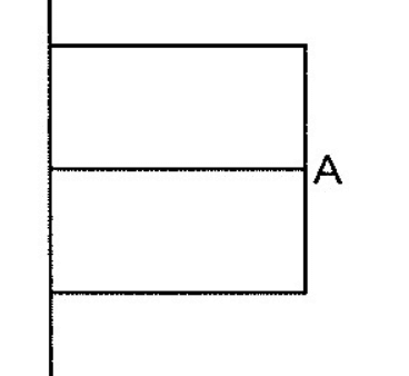 パーク中道北Aの駐車配置図