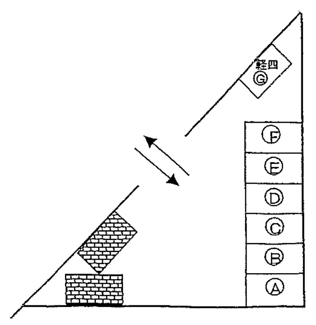 パーキング ソレイユの駐車配置図