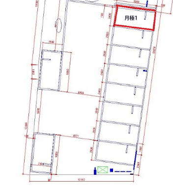 茂原駅前第3の駐車配置図