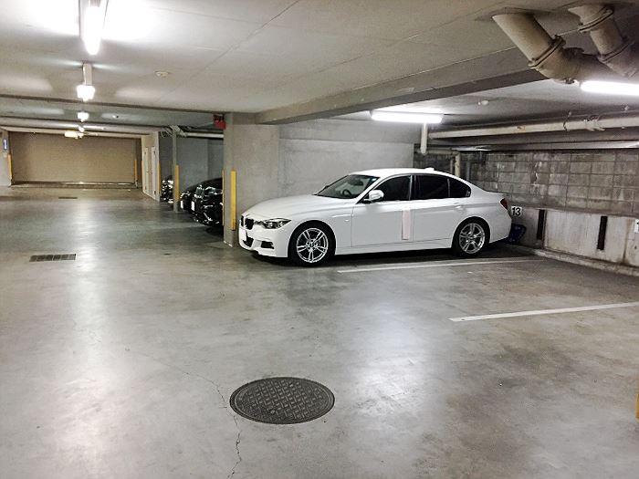 文京区湯島4丁目駐車場(湯島アパートメントハウス)の外観・駐車場イメージ2枚目