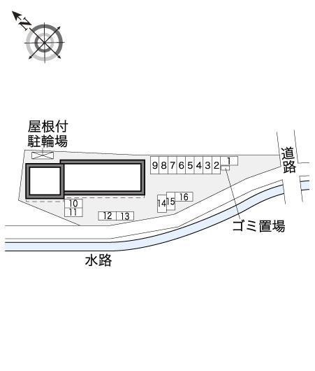 森蔵(32150)の駐車配置図
