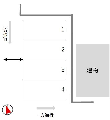 すえひろパーク宮町1丁目の駐車配置図