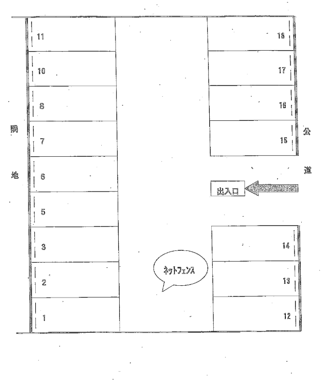 460の駐車配置図