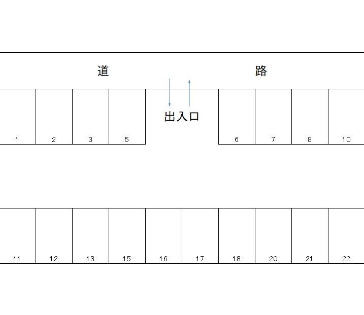 J-279の駐車配置図