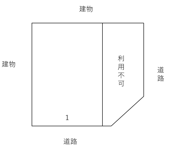 東三国1丁目駐車場(第1)の駐車配置図