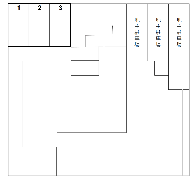 000218の駐車配置図