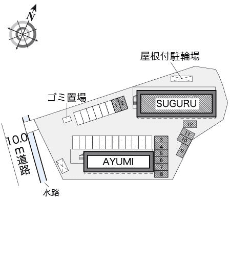 SUGURU(19320)の駐車配置図