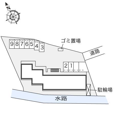 WINDS(22497)の駐車配置図