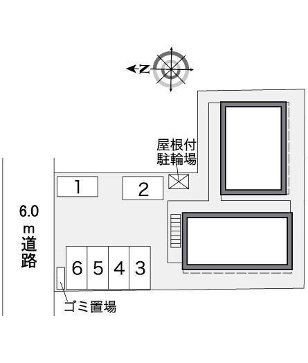 響(35995)の駐車配置図