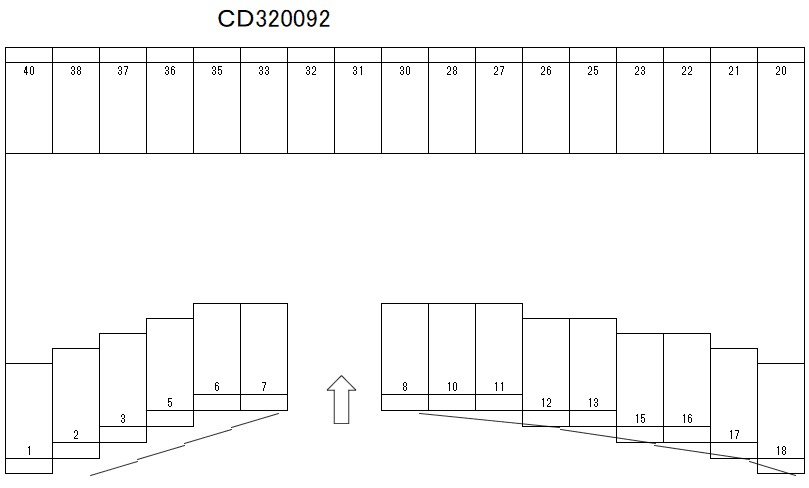 320092の駐車配置図