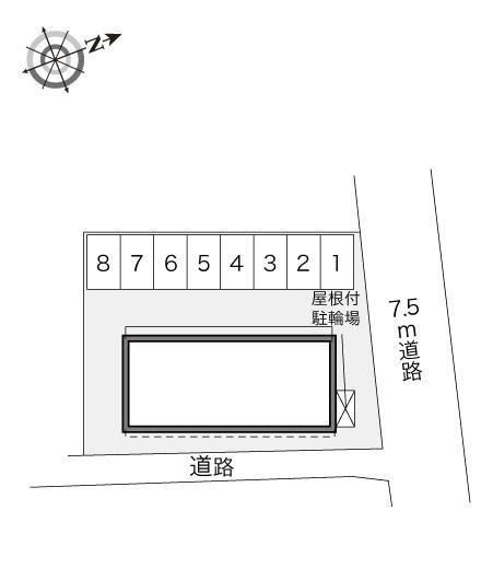ナップ シャンブル(28409)の駐車配置図