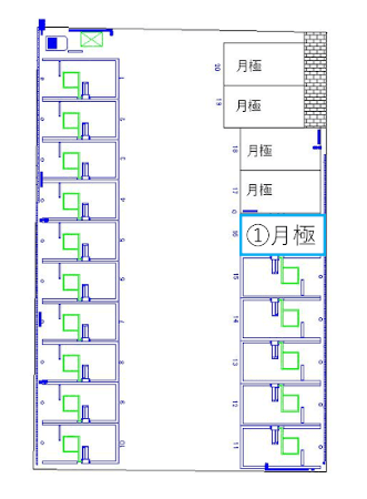 葵第7の駐車配置図