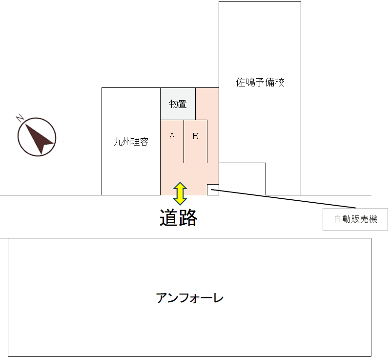 安城市御幸本町中村様駐車場の駐車配置図