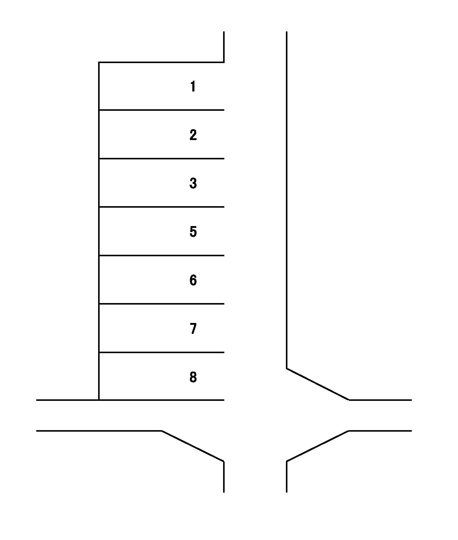 J-114の駐車配置図