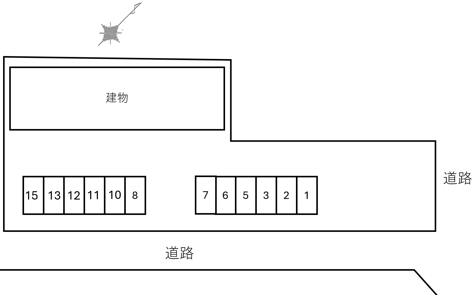 ウェルスの駐車配置図