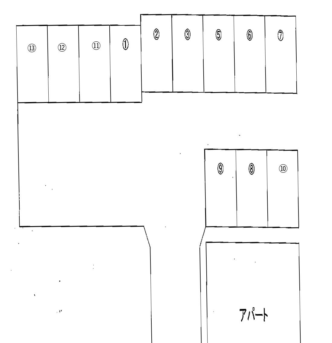 フォーレス・ブエムの駐車配置図