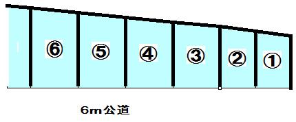 稲里駐車場の駐車配置図