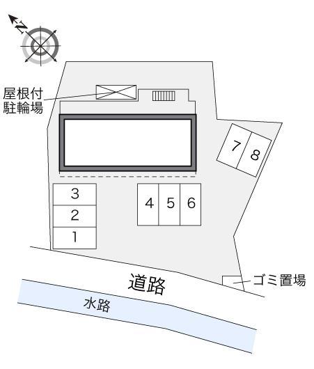 ガーデン(27986)の駐車配置図