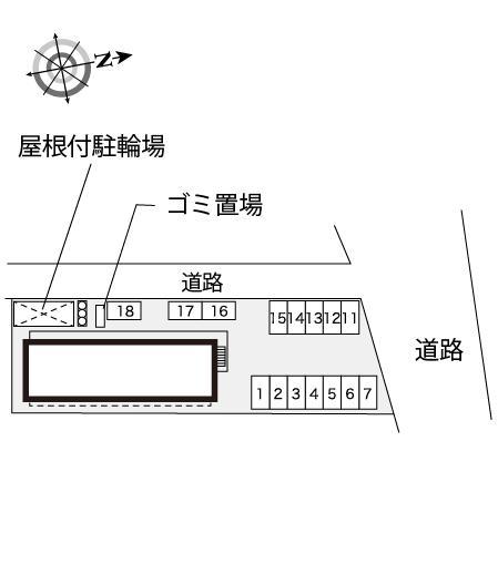 M s(26831)の駐車配置図