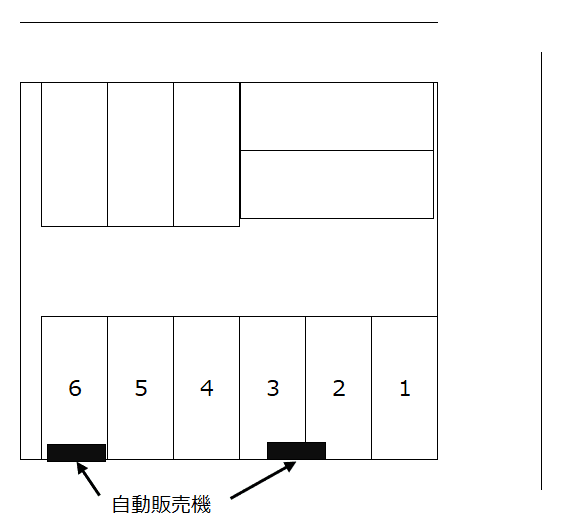 辻堂2丁目駅前駐車場の駐車配置図
